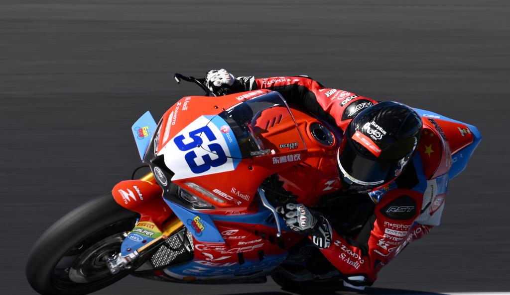 WSBK阿拉貢站正賽第二回合，張雪機車車手收獲第8名